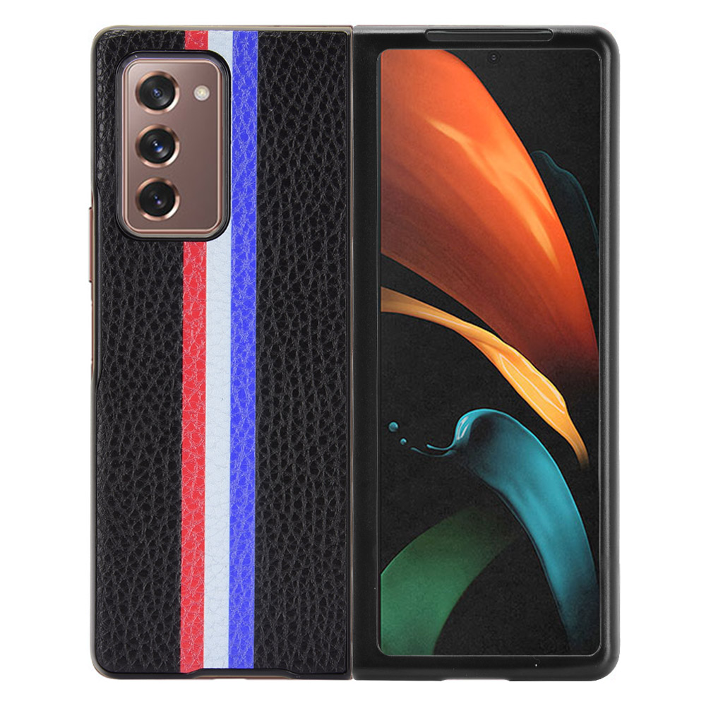 Ốp điện thoại da chống sốc bảo vệ cho Samsung Galaxy Z Fold 2 5G