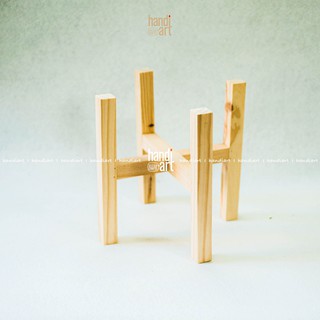 Đôn để chậu cây, đôn gỗ lắp ghép bằng gỗ