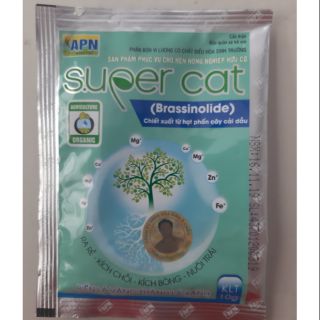 Phân bón vi lượng Super cat Siêu kẽm Biến lá vàng thành lá xanh