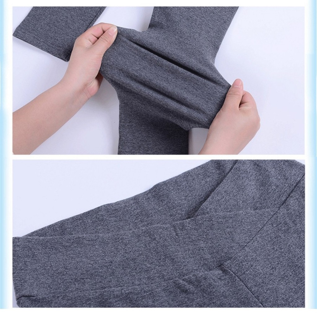 Quần bầu legging CẠP CHÉO MÈO đẹp co giãn thoải mái, tiện lợi an toàn cho Mẹ bầu QB8888