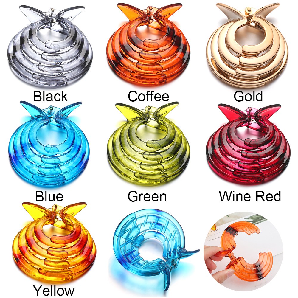 Kẹp tóc nhiều màu tùy chọn phong cách thời trang Hàn Quốc cho nữ