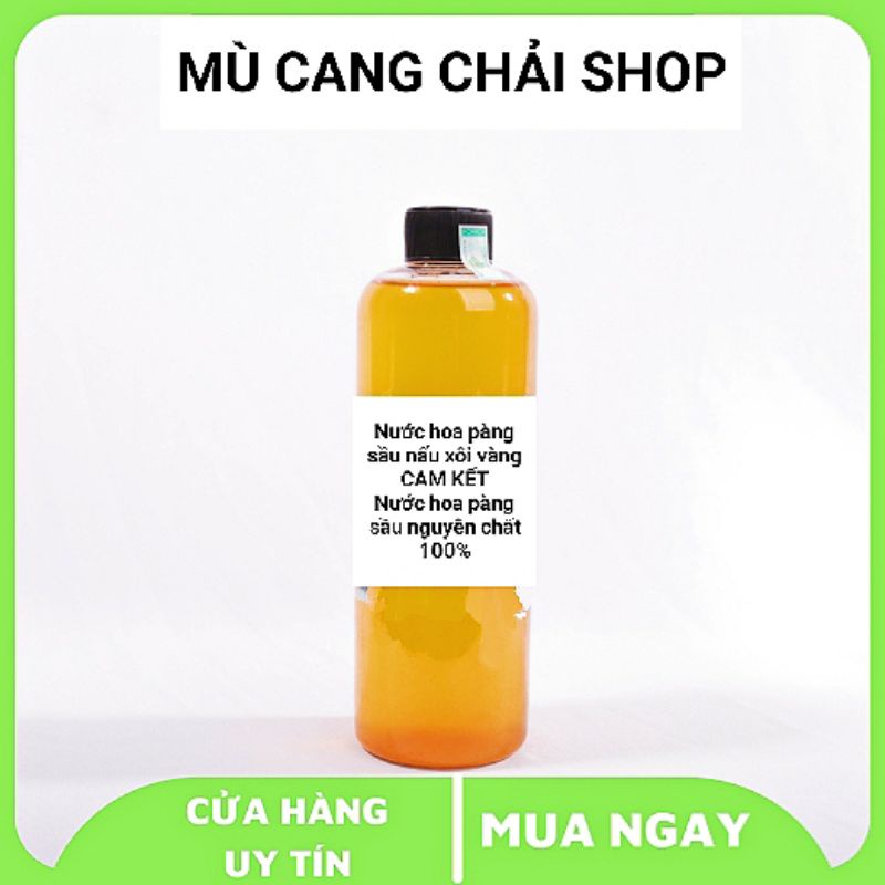 Nước hoa vàng  nấu xôi vàng thơm ngon chai 1000ml