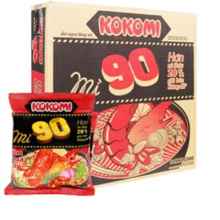 Thùng Mì kokomi đại gói 90g - có bán lẻ