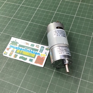 Động cơ giảm tốc 550 12v nhông thép