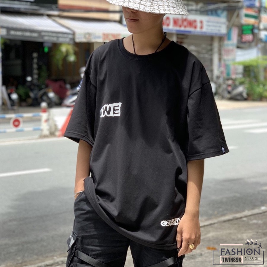 Áo Thun SSWEE Khói Trắng Unisex Nam-Nữ Phong Cách LocalBrand Form Rộng-Tay Lỡ Freesize 40-80KG, Cotton 75%, AT30