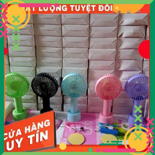 [Mã MAIHT7 Giảm 20% toàn shop] <Rẻ Vô Địch> Quạt Mini cầm tay 3 Chế Độ Gió - Siêu Phẩm mùa hè