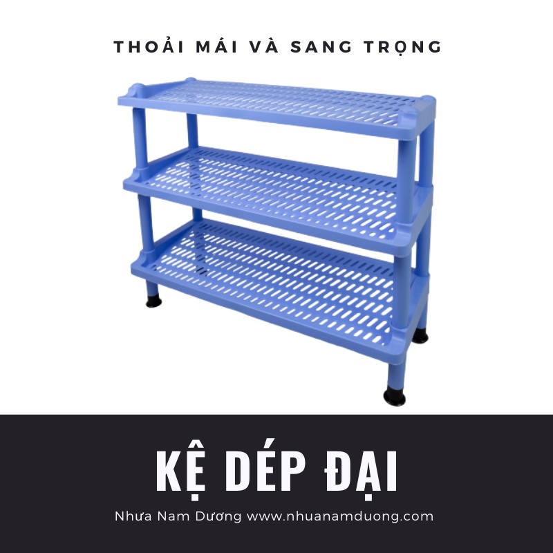 Kệ Dép Đại Nhựa Nam Dương (2 Tầng/ 3 Tầng/ 4 Tầng)