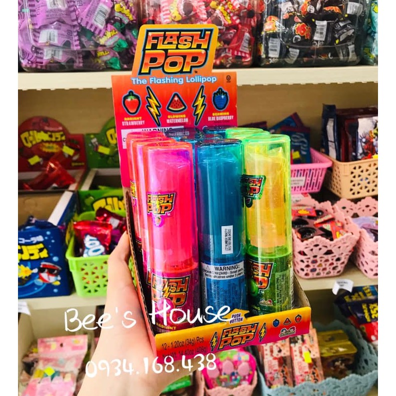 Kẹo son có đèn Flash Pop Mỹ