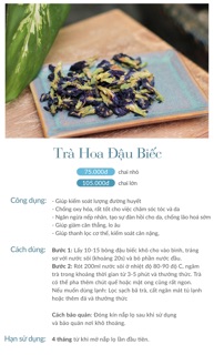 Trà Hoa Đậu Biếc ( lọ nhỏ)