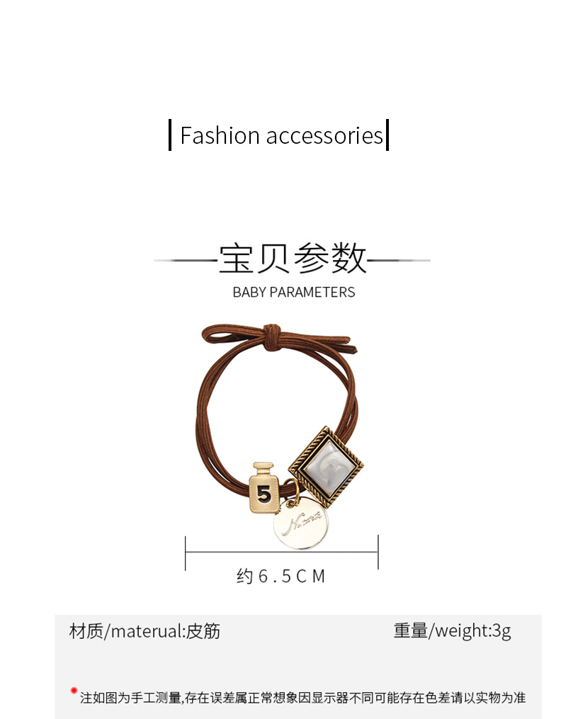 Dây buộc tóc thiết kế phong cách retro đơn giản