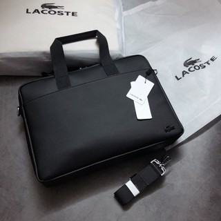 Túi Lacoste office trơn logo góc - XK827