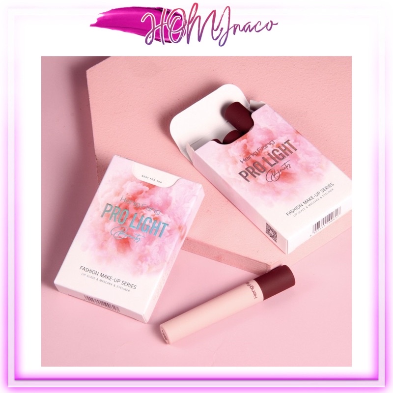 [Son Kem, Mascara, Kẻ mắt nước Eyeliner] SET 4 MÓN 𝙁𝘼𝙎𝙃𝙄𝙊𝙉 𝙈𝘼𝙆𝙀𝙐𝙋 𝙃𝙀𝙉𝙂𝙁𝘼𝙉𝙂 𝙋𝙍𝙊 𝙇𝙄𝙂𝙃𝙏