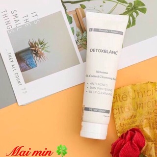Mặt nạ Thải Độc sủi bọt Detox Blanc số 1