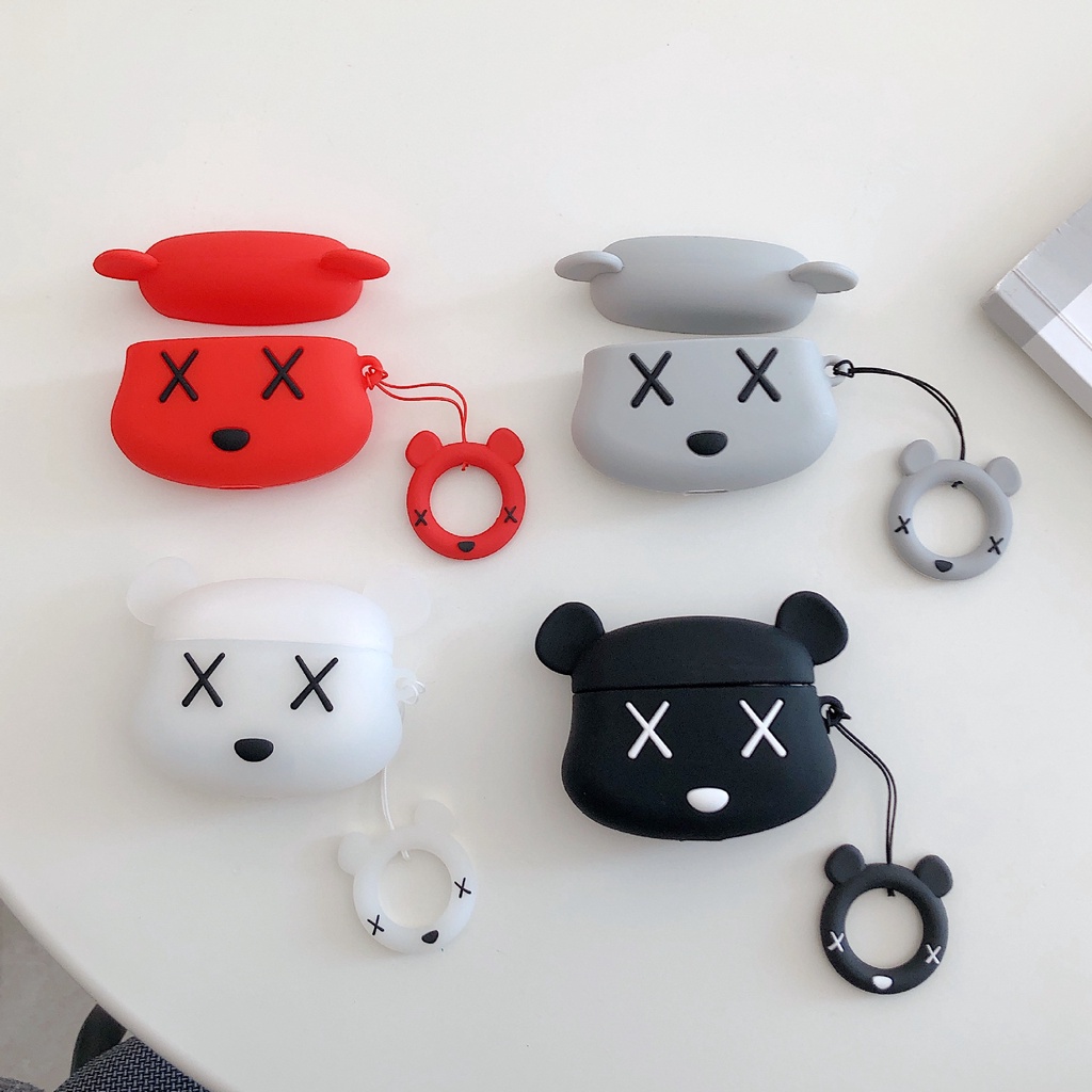 Case Airpod 3/Pro Vỏ Ốp Bọc Tai Nghe Airpod Hình Thú Nhiều Mẫu Dễ Thương Chất Liệu Silicon Dẻo