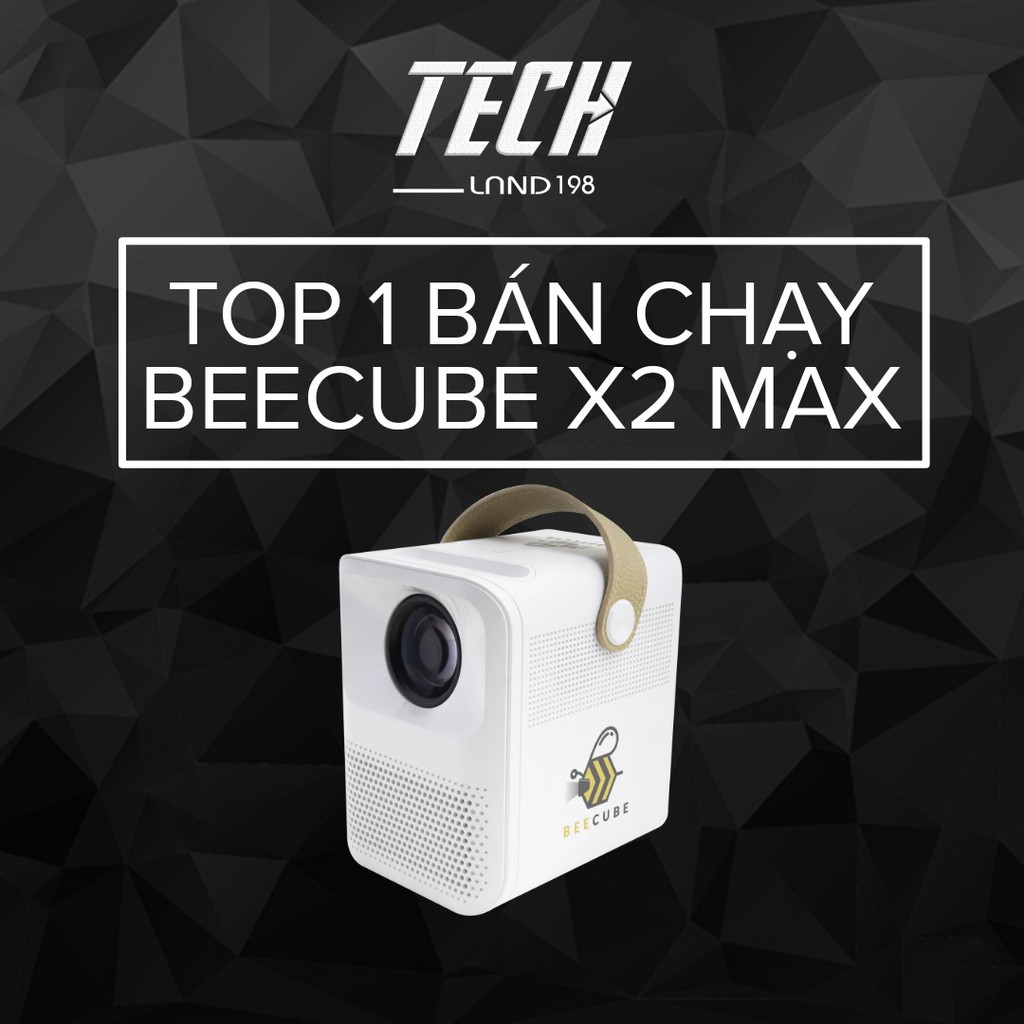 Máy Chiếu Mini BeeCube X2 MAX - FULL HD 1080 - BẢO HÀNH 12 THÁNG