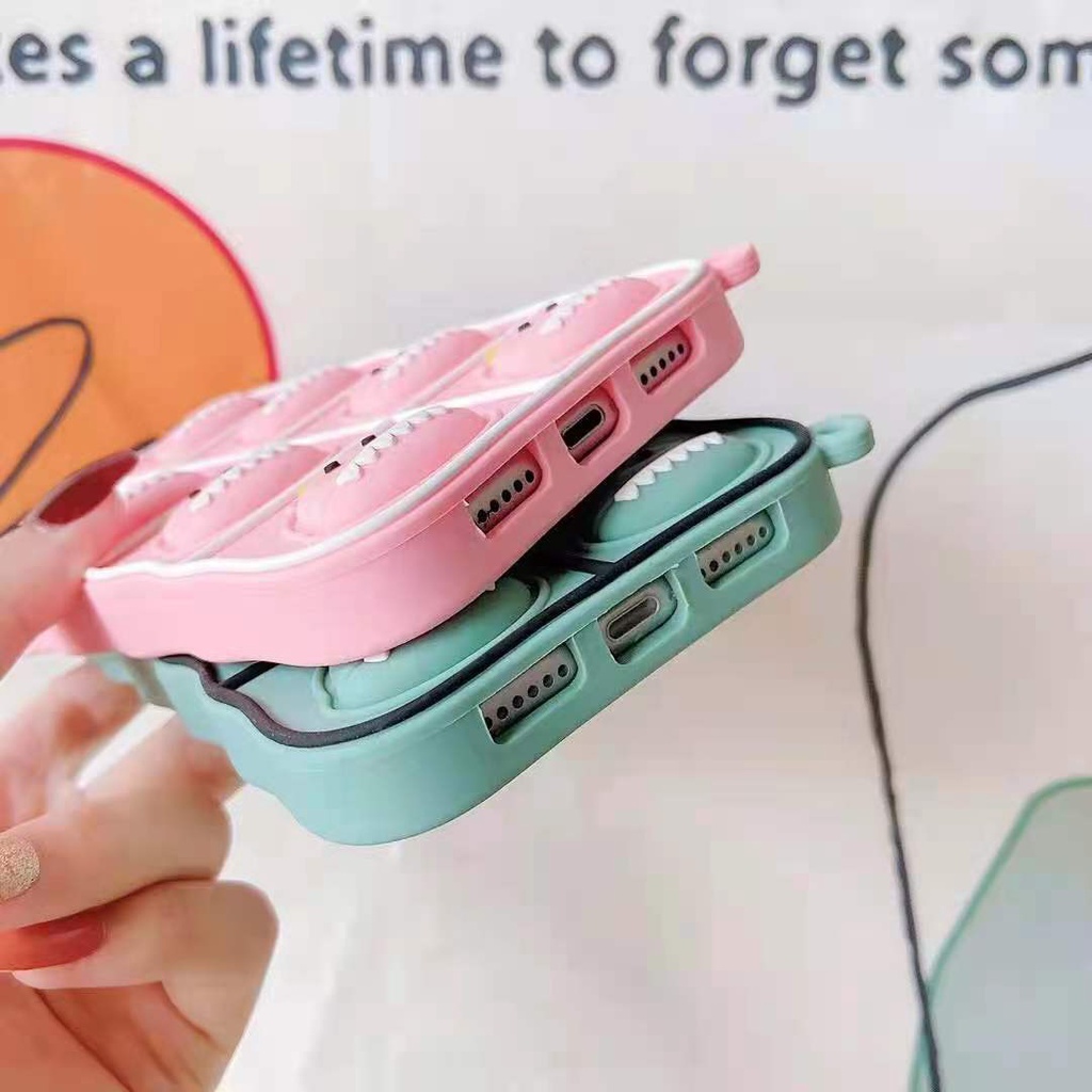 Ốp Điện Thoại Dẻo Họa Tiết Hoạt Hình Độc Đáo Dễ Thương Cho For iPhone 11 12 Pro Max Xs Max Xr X 7 8 Plus Se 2020
