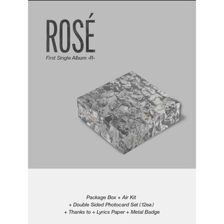 Rosé first single album -r- kit album