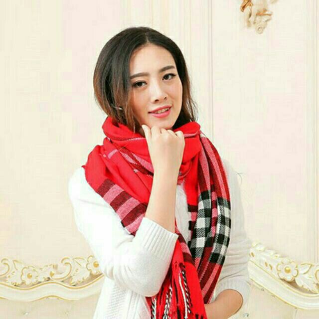 Khăn buberry và cashmere