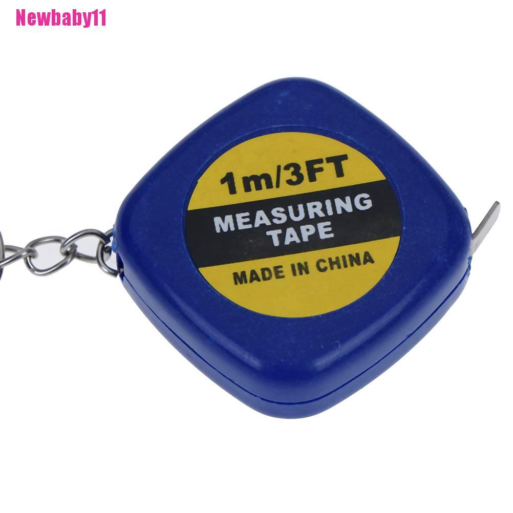 1 Móc Khóa Mini Có Thước Dây Rút Thu Gọn Dễ Dàng Đo Lường [BABY11]