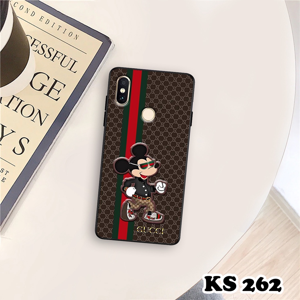 Ốp lưng Xiaomi Redmi Note 6 - Xiaomi Redmi Note 6 Pro - Ốp in hình GÜÇÇÏ Lưng nhám viền TPU