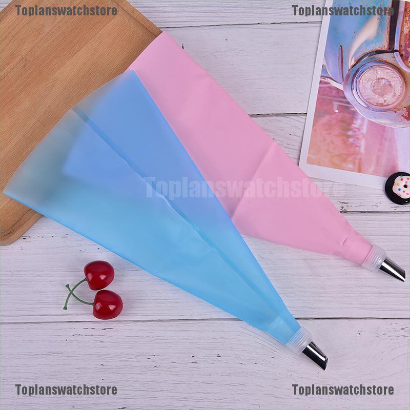 Bộ Túi Bắt Bông Kem Bằng Silicone Tiện Dụng