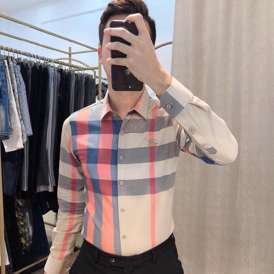 Áo Sơ Mi Nam dài tay thiết kế đẹp thời trang cao cấp phong cách hàn quốc, áo thun cao cấp nam MS5200 | BigBuy360 - bigbuy360.vn