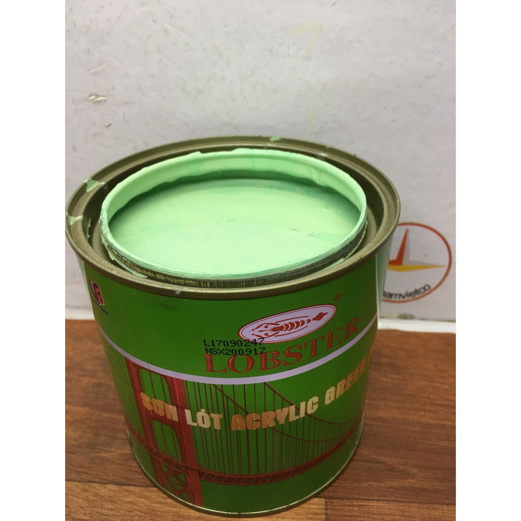 SƠN LÓT SẮT KẼM LOBSTER ACRYLIC GREEN 200 1KG