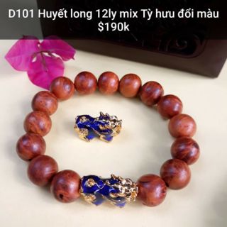 Vòng tay mix tỳ hưu đổi màu