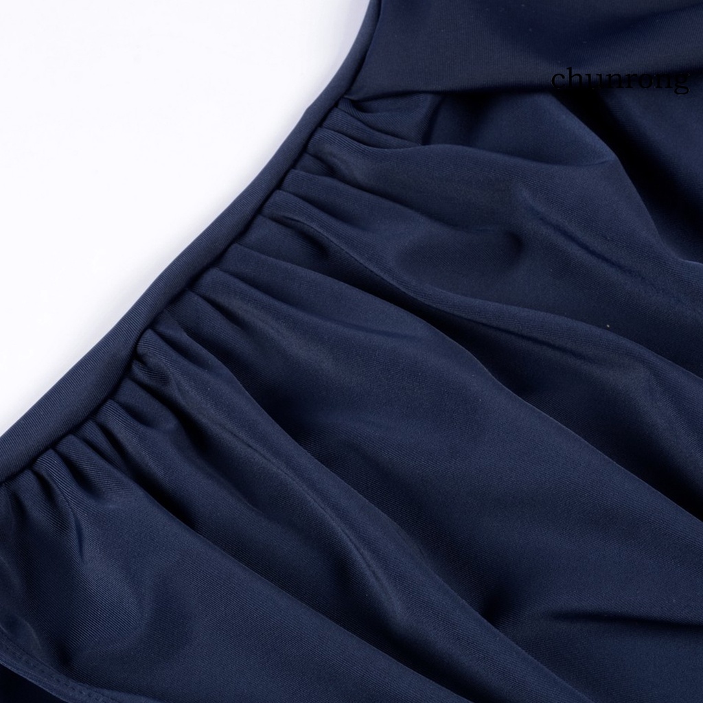 Bộ Đồ Bơi Cổ Chữ V Có Đệm Mút Thoáng Khí Dành Cho Mẹ Bầu