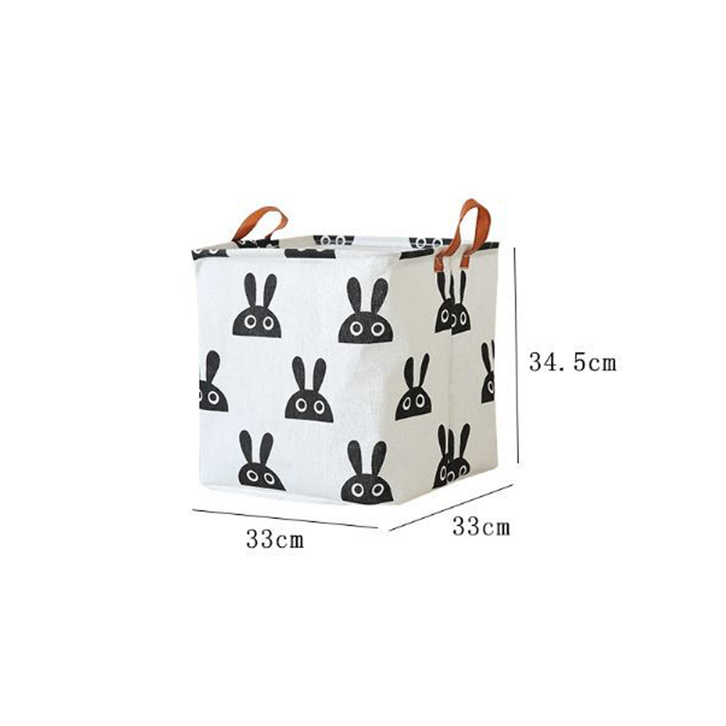 SUPO DEPOT - Giỏ đựng đồ giặt bằng vải chống thấm nước sức chứa lớn phong cách Bắc Âu