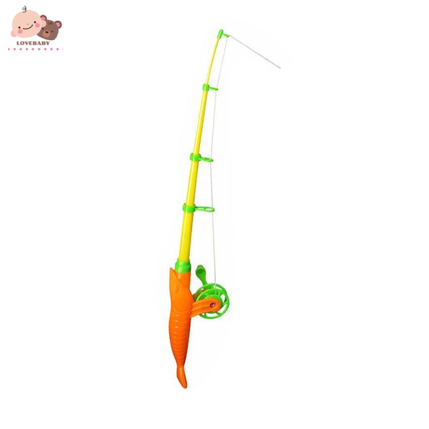 15pcs Kids Fishing Game Set Cartoon Magnetic Fishing Toy Pool Toy Water Toy