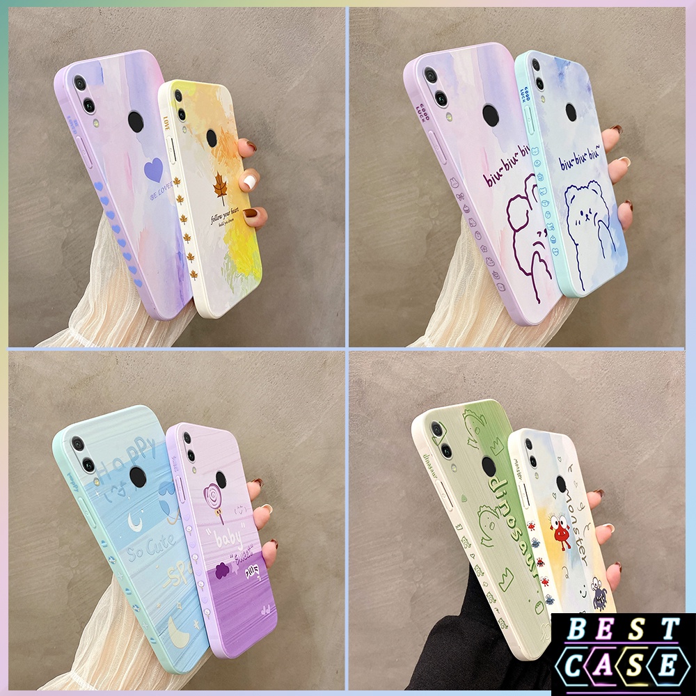 ốp lưng huawei y9 2019 ốp lưng hawei y9 2019 Ốp Điện Thoại Mềm In Hình Tranh Sơn Dầu Cho Huawei Y9 2019