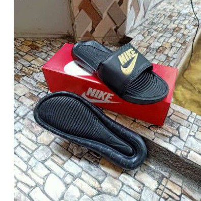 Giày Sandal Nike Victory Màu Vàng Đen Thời Trang Năng Động