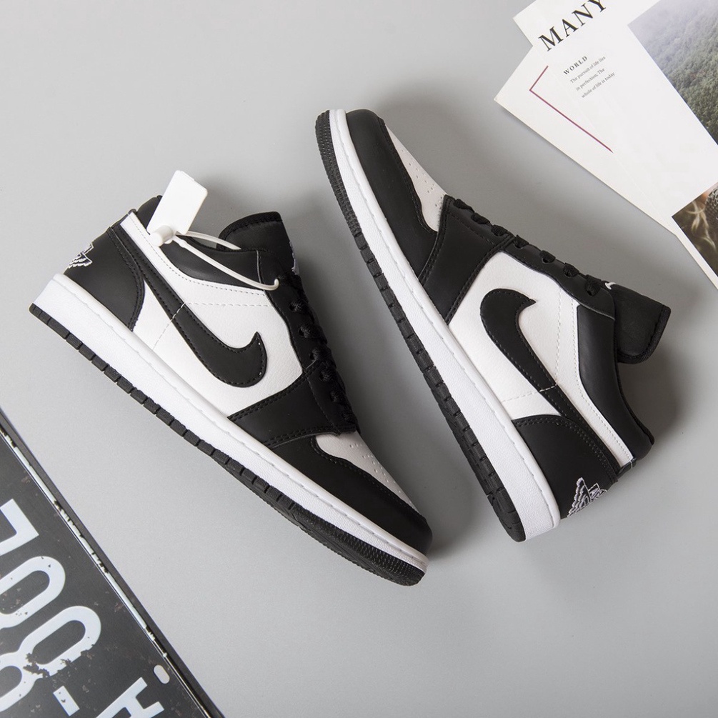 [❤Freeship❤]Giày Sneaker Nam Nữ Đen Trắng, Giày Jordan 1 JD 1 Panda Cổ Thấp Cao Cấp 2021 | BigBuy360 - bigbuy360.vn