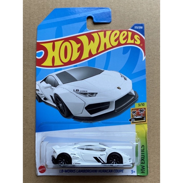 Xe Hot Wheels Basic Lamborghini Huracan Coupe LB-Works, hotwheels Basic
