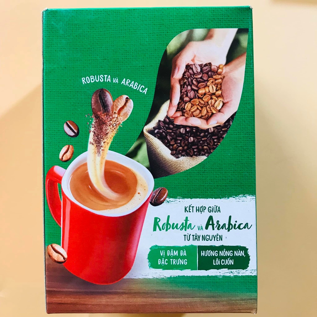 Cafe sữa - cà phê hòa tan Nescafé 3 trong 1 (hộp 20 gói * 17g)