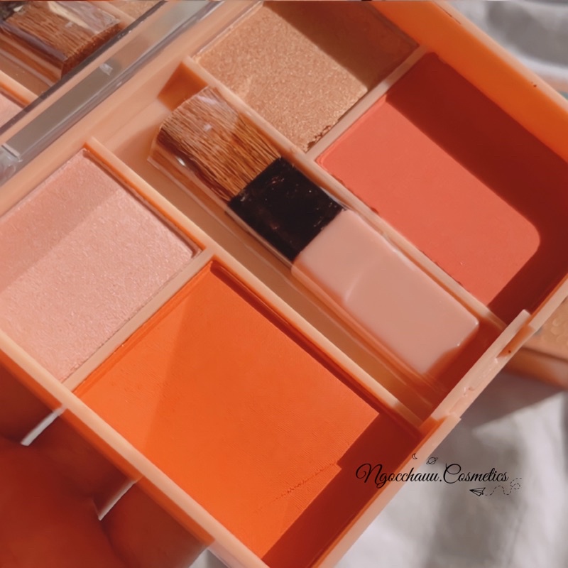 [SALE]Bảng Phấn Mắt Đa Năng -12 Màu Mắt + 2 Màu Má Hồng + 2 Màu Highlight | BigBuy360 - bigbuy360.vn