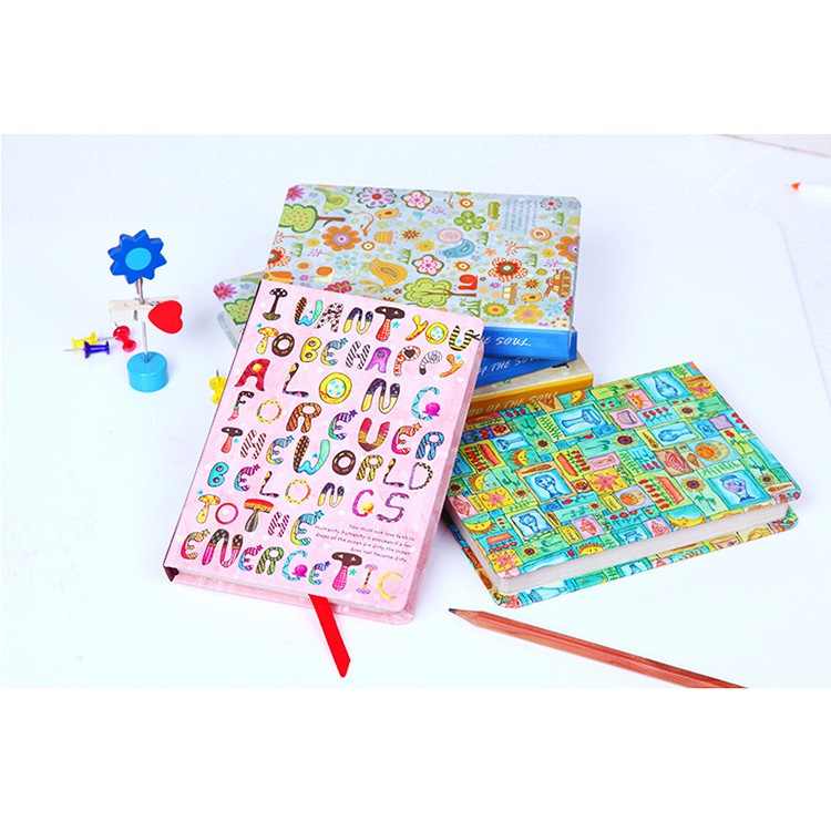 Sổ bìa cứng GuangBo A6 0901 300 trang