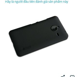 Ốp lưng Lumia 640XL hiệu Nillkin tặng kính chống vỡ