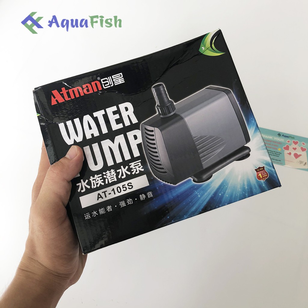 Máy Bơm Nước Cho Bể Cá Atman 104S đến 107S (máy bơm khỏe, tiết kiệm điện và êm ái)