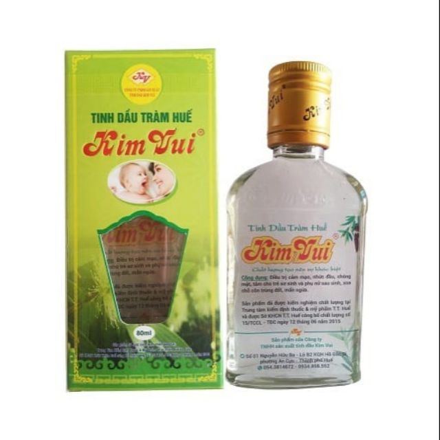 Tinh dầu tràm kim vui 80ml