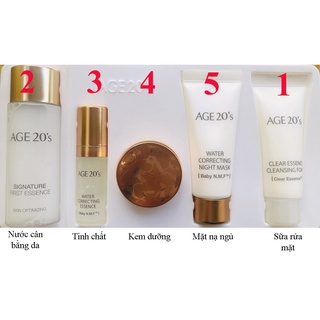 Bộ Kit Chăm Sóc Da Chuyên Sâu Chống Lão Hoá Age 20's AGE CORRECTING KIT