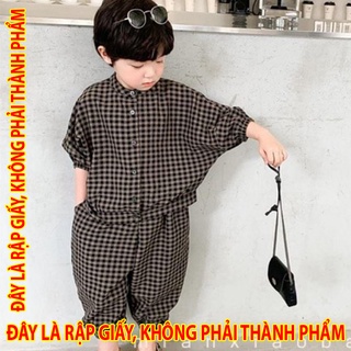 Rập giấy 30102 - bộ sơmi hiphop baggy - size lớn