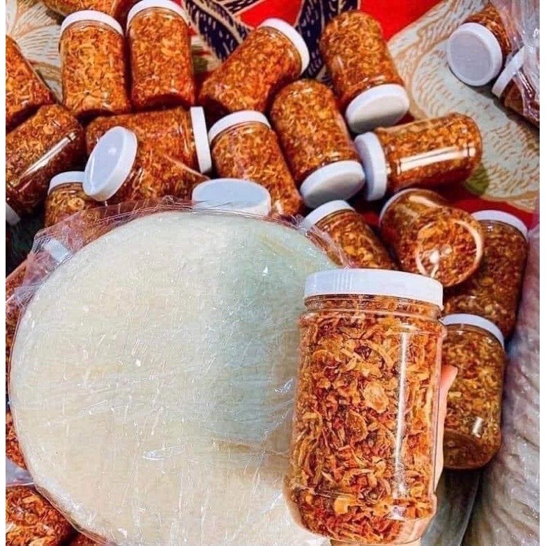 500G Bánh Tráng Phơi Sương Tròn Sạch + 200G Muối Tôm H/p Trung Nghĩa