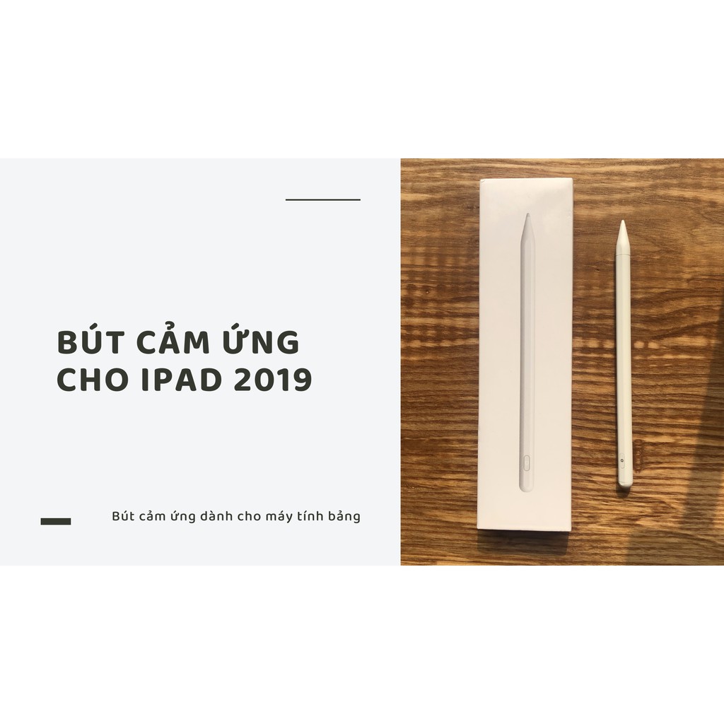 ✅Free Ship ✅ Bút Cảm Ứng Điện Dung Cho iPad Active Stylus Pen Gen 2 + Chống Mistouch ( Tỳ đè ) | BigBuy360 - bigbuy360.vn