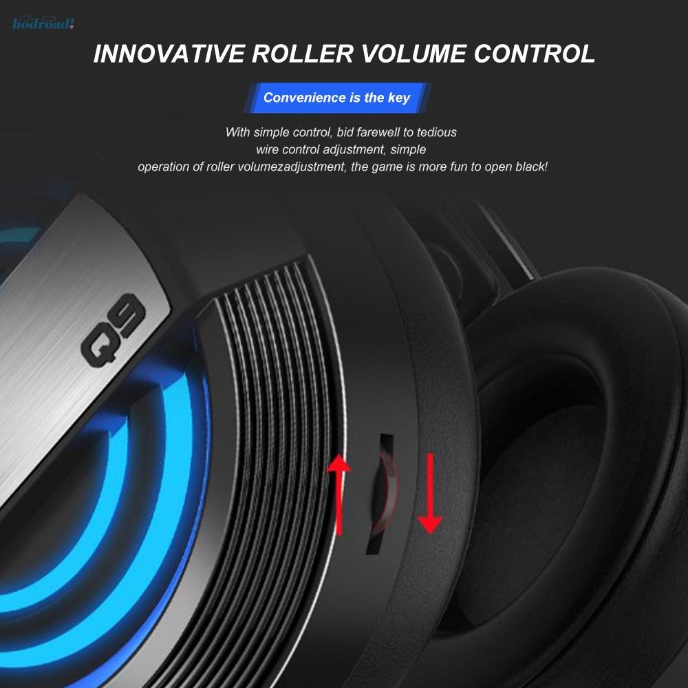 Tai Nghe Chơi Game Có Mic Và Đèn Led Q9 Usb 7.1 | BigBuy360 - bigbuy360.vn