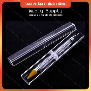 Bút Chấm Đá Nail 2 Đầu Cán Đá SP000171