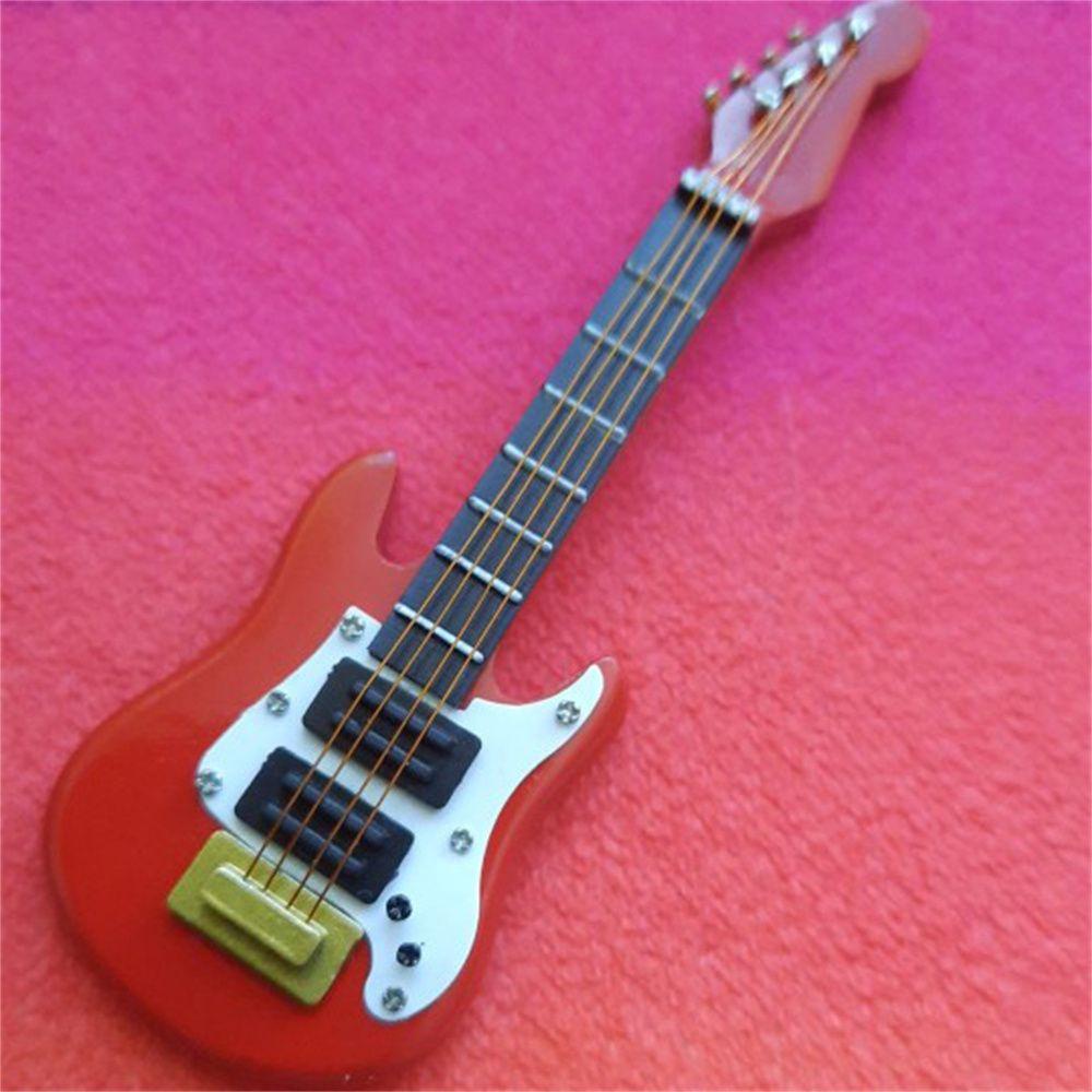 Mô Hình Đàn Guitar Điện Mini Dùng Trang Trí Tiểu Cảnh