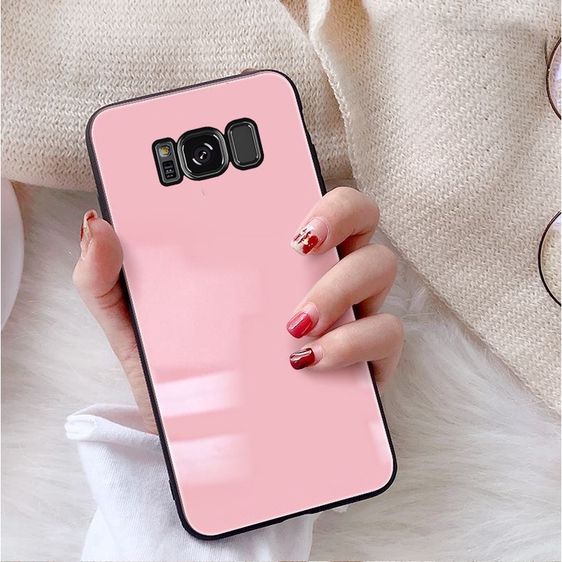 Ốp Lưng SAMSUNG GALAXY S8, S8 PLUS Mặt kính gương sáng bóng cao cấp