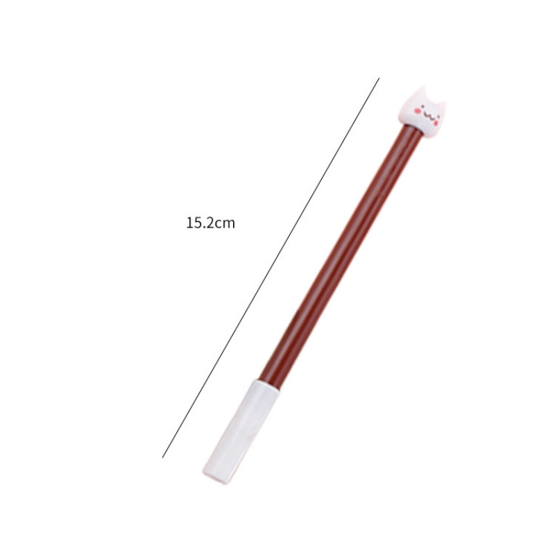 Bút Mực Gel Hình Mèo Dễ Thương Sáng Tạo